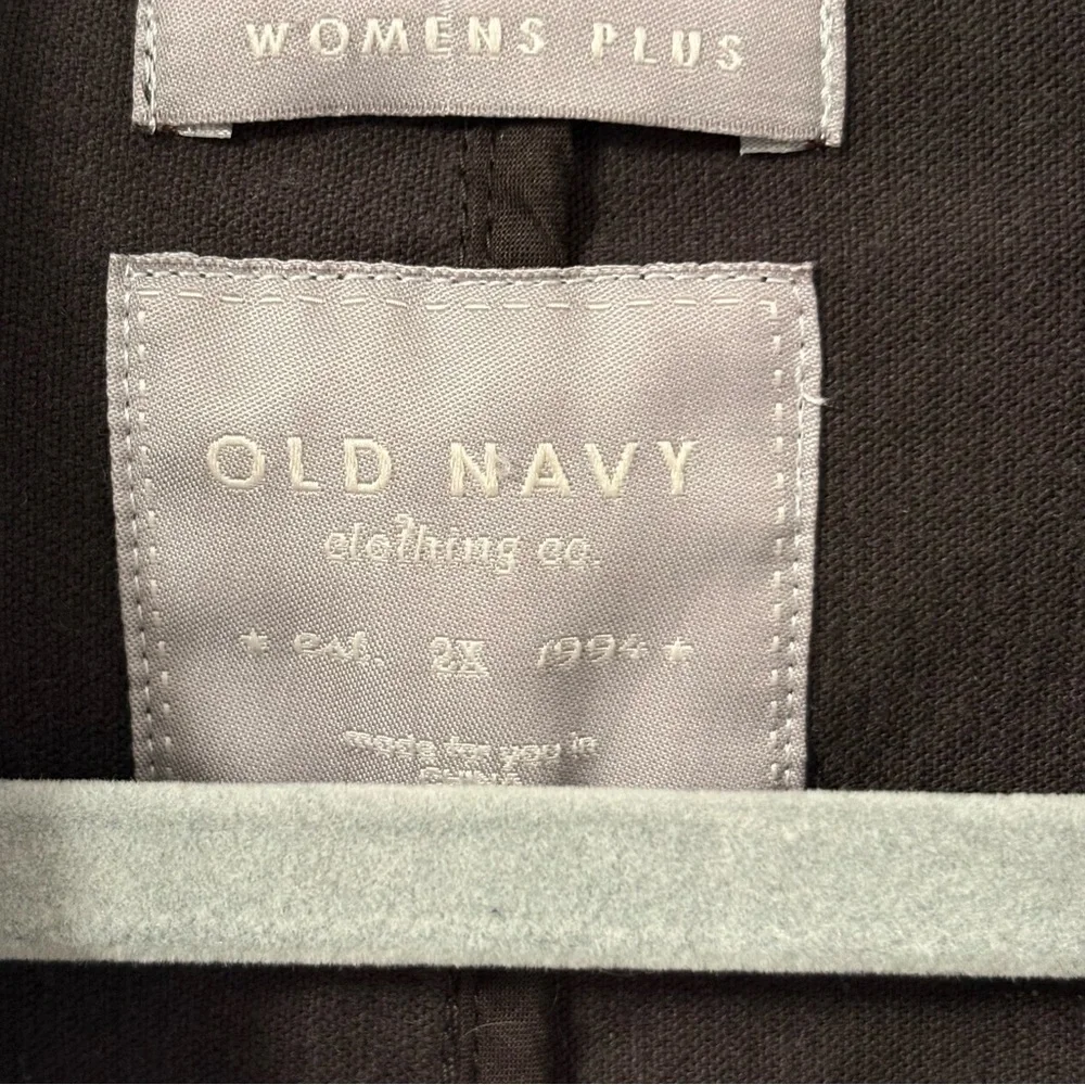 Old Navy Brown Corduroy Blazer Plus Size 2X Fall Academia - Picture 4 of 5